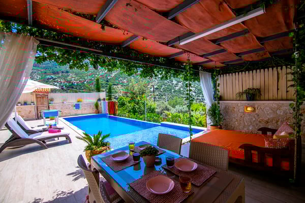 Villa Diva, Deniz Manzaralı, Jakuzili Balayı Villası 3