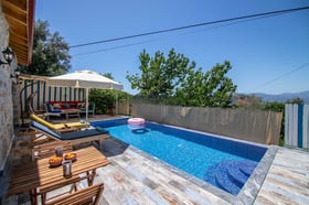 Villa Salkım-3, Kalkan Bölgesinde, Tek Odalı, Jakuzili 2