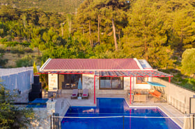 Villa Kaktüs, Kalkan Bölgesinde, Jakuzili Balayı Villası 1
