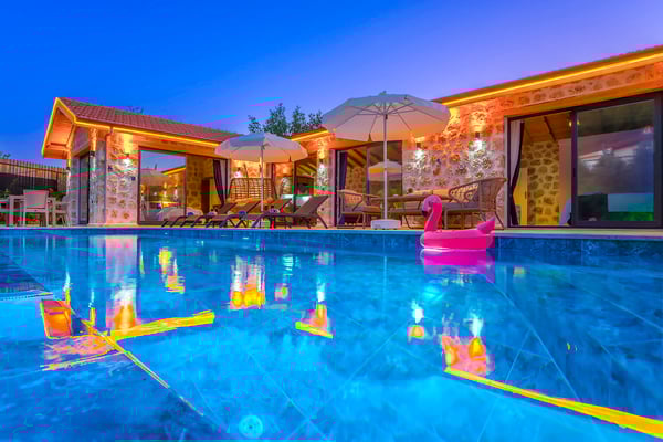 Villa Karuta, Kalkan Bölgesinde, İki Odalı ve Jakuzili 1