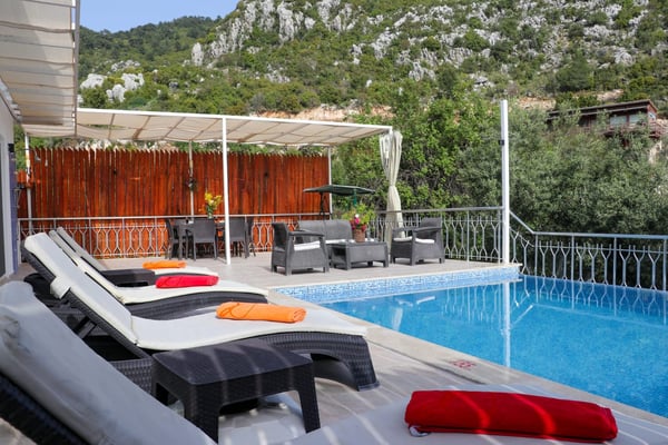 Villa Leylak, Kalkan Bölgesinde, Jakuzili ve Muhafazakar 3