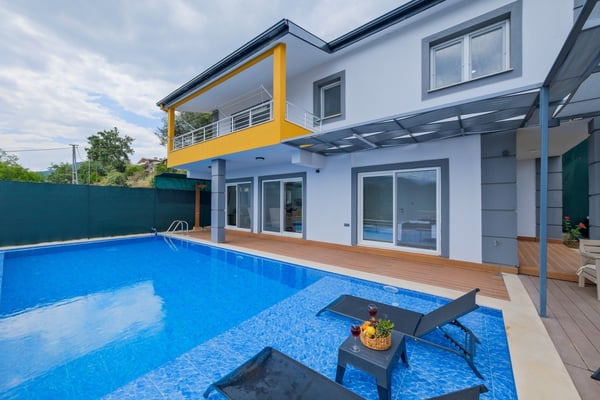 Villa Pachinko, Fethiye`de, Jakuzili ve 3 Odalı 3