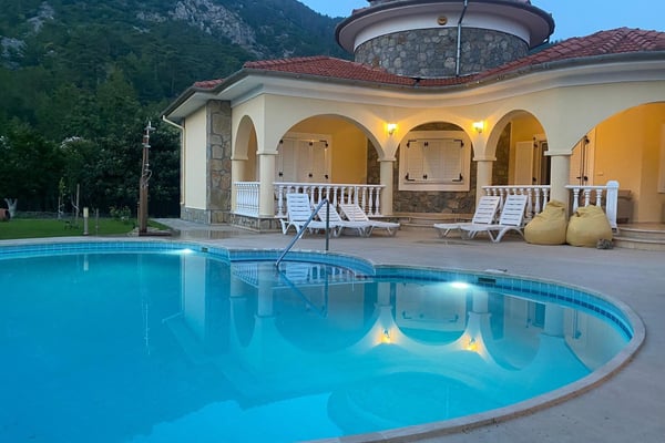Villa Papatya, Doğa İçerisinde, 3 Odalı, Korunaklı Villa 3