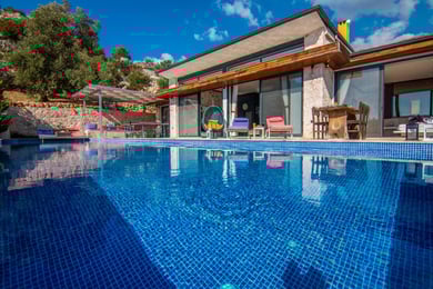 Villa Mila, Kalkan Bölgesinde, Jakuzili ve 2 Odalı 1