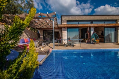 Villa Mila, Kalkan Bölgesinde, Jakuzili ve 2 Odalı 2