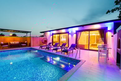 Villa Rivo-2, Kalkan Bölgesinde, Muhafazakar Villa ve 2 Odalı 2