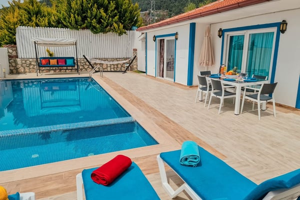 Villa Mine-1, Kalkan Bölgesinde, 2 Odalı ve Muhafazakar Villa 2