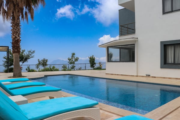 Villa Pile, Muhteşem Deniz Manzaralı, Saunalı, Türk Hamamlı 3