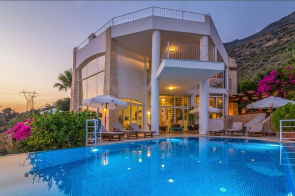 Villa Sambali, Kalkan Bölgesinde, 5 Odalı, Muhteşem Deniz Manzaralı 1