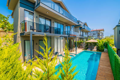Villa Latibule, Hamam, Sauna ve Kapalı Havuzlu Villa 3