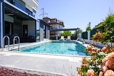 Villa Şimşek-1, Dalyan`da, Merkezi Konumda ve 3 Odalı 3