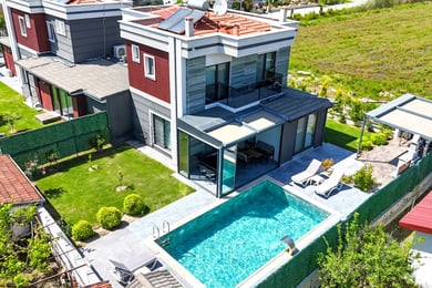 Villa Şimşek-2, Dalyan`da, Merkezi Konumda ve 3 Odalı 2