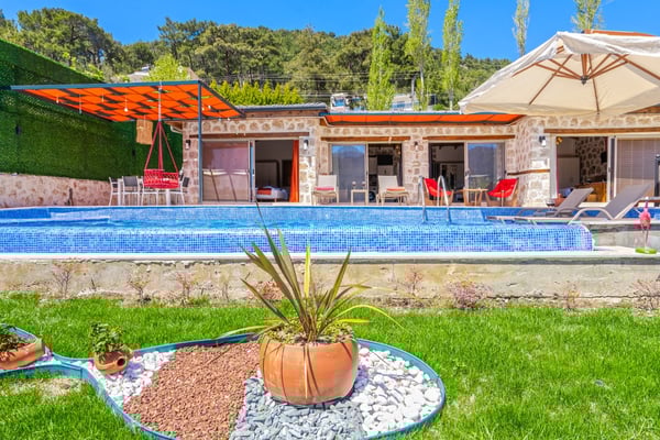 Villa Kar, Kalkan Bölgesinde, 5 Kişilik ve Jakuzili Muhteşem Villa 1