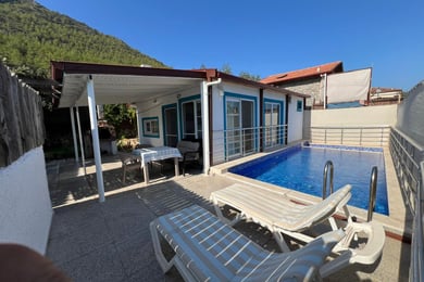 Villa Karya-3, Korunaklı Havuzlu, Doğa İçerisinde, Süit Odalı Villa 1