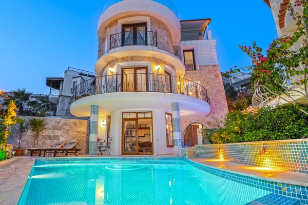 Villa Envai, Kalkan Bölgesinde, 3 Odalı, Deniz Manzaralı 1