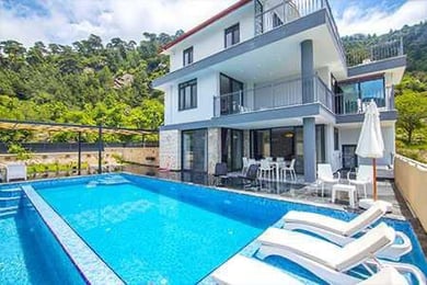 Villa Kinyas, Kalkan Bölgesinde, 3 Odalı ve Muhteşem Manzaralı 1