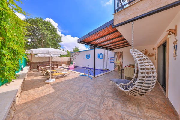 Villa Bonjour-2, Kaş Bölgesinde, 2 Odalı ve Korunaklı Villa 3
