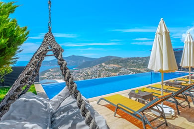 Villa Yelkin, Kalkan Bölgesinde, Deniz Manzaralı, Jakuzili Muhafazakar 2