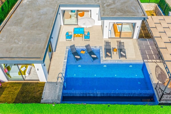 Villa Mirket-4, 5 Kişilik, Jakuzili, Jeneratörlü 1