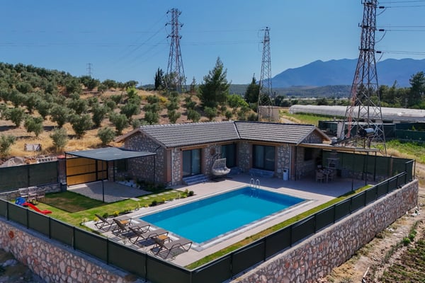 Villa Maça-3, 2 Odalı, Geniş Teras, Balayına Uygun 1