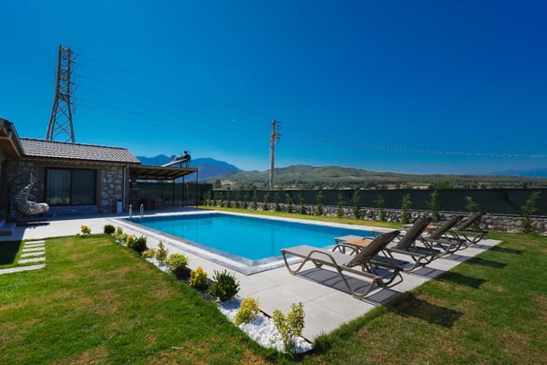 Villa Maça-3, 2 Odalı, Geniş Teras, Balayına Uygun 2