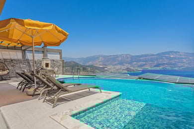 Villa Efsun-2, Deniz Manzaralı, 2 Süit Odalı, Lüks Villa 2