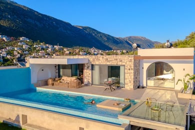 Villa Miele-1, Hamam, Jakuzi, Sanuna ve Deniz Manzaralı 1