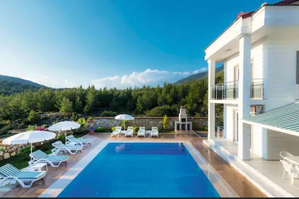 Villa Loopus, Fethiye Bölgesinde, 4 Odalı, Doğa İçerisinde 2