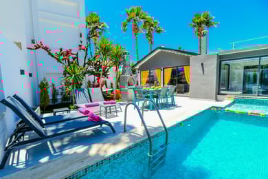 Villa Rüzgar Gülü-1, Çift Jakuzili, Korunaklı, 2 Odalı 1