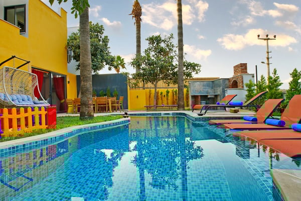 Villa Rüzgar Gülü-2, Her Odasında da Jakuzi ve Sauna 1