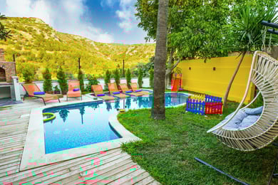 Villa Rüzgar Gülü-2, Her Odasında da Jakuzi ve Sauna 2