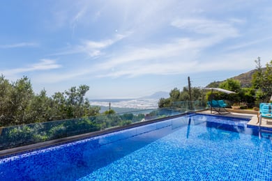 Villa Gökyüzü, Korunaklı Havuzlu, Deniz Manzaralı, Şömineli 2