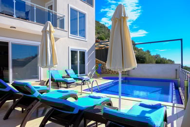 Villa Yamaç, Deniz Manzaralı, Jakuzili, Doğa İçerisinde 3