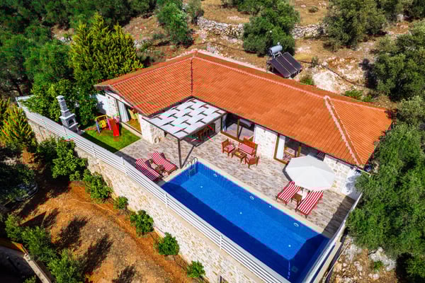 Villa Faunus, Kalkan Bölgesinde, 4 Kişilik, Jakuzili ve Muhafazakar 1
