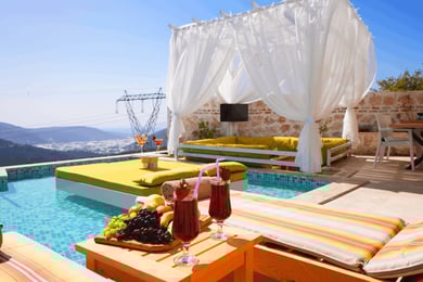 Villa Sofyan-3, Süit Odalı, Denize Yakın, Muhafazakar 3