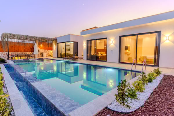 Villa Eliçe-1, Jakuzili, Doğa İçinde, 2 Odalı 2