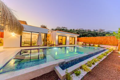 Villa Eliçe-1, Jakuzili, Doğa İçinde, 2 Odalı 3