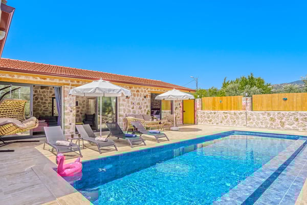 Villa Karuta, Kalkan Bölgesinde, İki Odalı ve Jakuzili 3