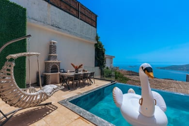 Villa Gonzalo-2, Deniz Manzaralı, Sauna, Jakuzi 3