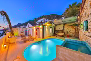 Villa Han-4, Gün Batımı Manzaralı, Süit Yatak Odalı 1