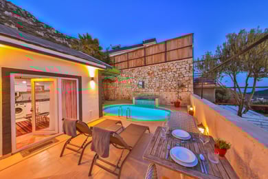 Villa Han-4, Gün Batımı Manzaralı, Süit Yatak Odalı 2