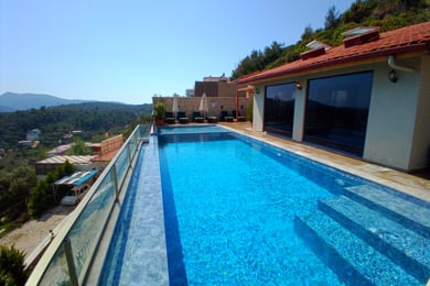 Villa Mayra-1, Isıtmalı Havuzlu, Restoran ve Markete Yakın 2