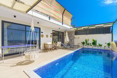 Villa Aksu-2, Geniş Havuzlu, Markete Yakın Lüks 2