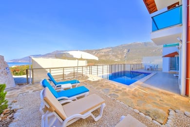 Villa Nihavend-4, Denize Yakın, Günbatımı Manzaralı, Jakuzili 3