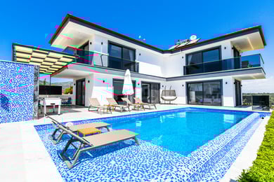 Villa Pika, 3 Odalı ve Muhafazakar Havuzlu 1