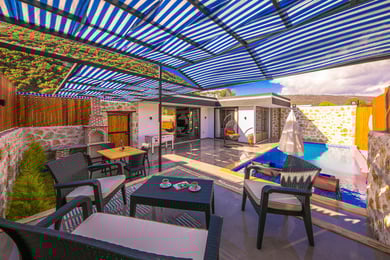 Villa Chopper-1, Kalkan Bölgesinde, Jakuzili, Muhafazakar 1