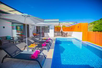 Villa Chopper-2, Kalkan Bölgesinde, Jakuzili, Muhafazakar 2