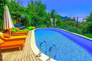 Villa Loren-1, Kalkan Bölgesinde, Dört Odalı, Deniz Manzaralı Villa 3