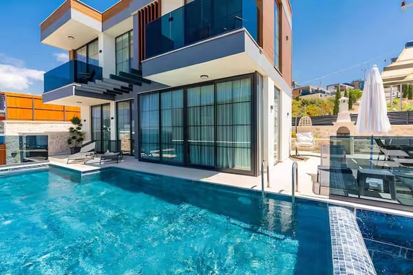 Villa Mate, Kalkan Bölgesinde, 4 Odalı ve Jakuzili 2