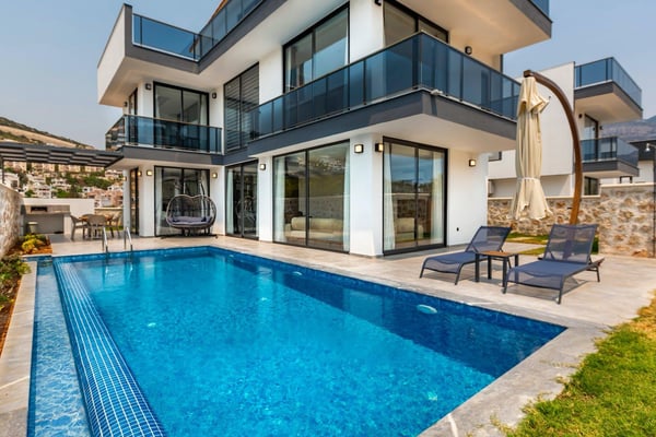 Villa Gigil-2, Kalkan Merkezde, Çift Jakuzi ve 3 Odalı 1